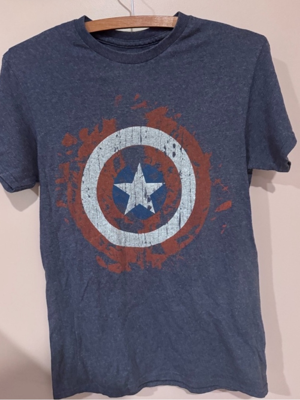 Mens Disney Marvel Captain America Tee